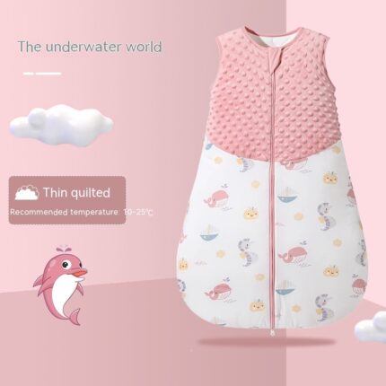 Pure Cotton Newborn Baby Supplies Vest-style Baby Sleeping Bag