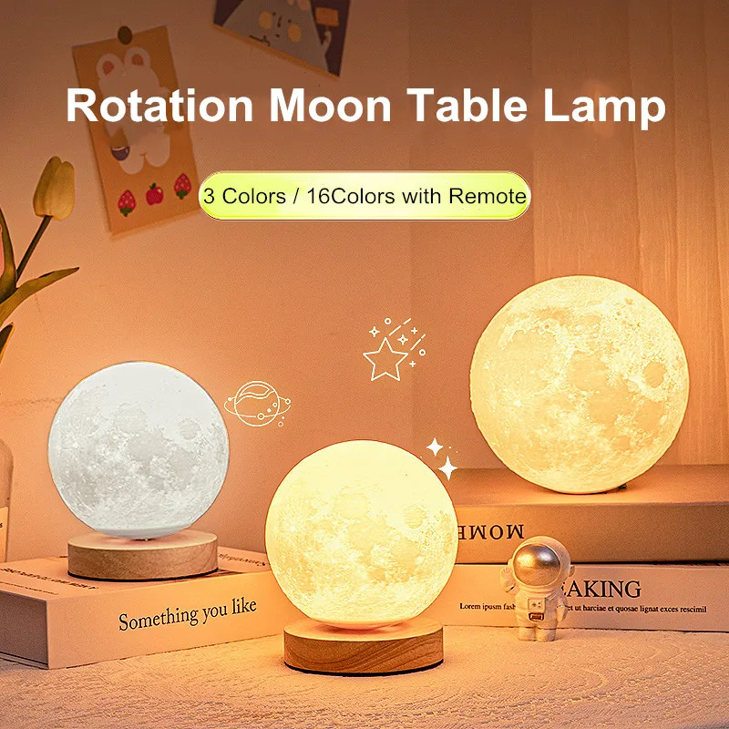 Magnetic Levitating Moon lamp